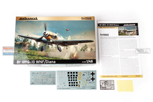 EDU82161 1:48 Eduard Bf109G-10 WNF/Diana ProfiPACK