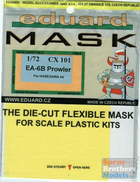 EDUCX101 1:72 Eduard Mask - EA-6B Prowler (HAS kit) #CX101