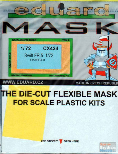 EDUCX424 1:72 Eduard Mask - Swift FR.5 (AFX kit)