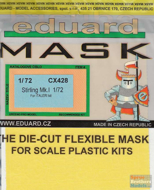 EDUCX428 1:72 Eduard Mask - Stirling Mk.I (ITA kit)