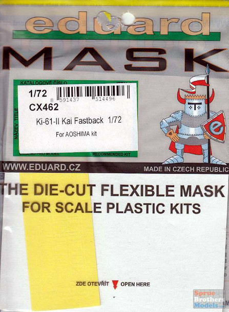 EDUCX462 1:72 Eduard Mask - Ki-61-II Kai Fastback (AOS kit)