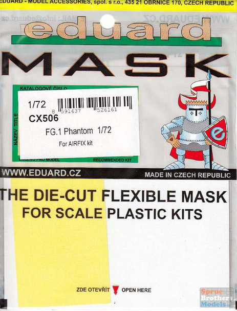 EDUCX506 1:72 Eduard Mask - Phantom FG.1 (AFX kit)