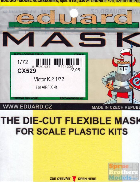 EDUCX529 1:72 Eduard Mask - Victor K.2 (AFX kit)