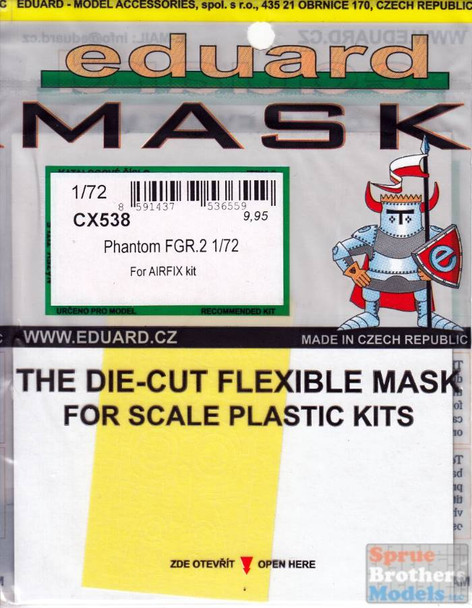 EDUCX538 1:72 Eduard Mask - Phantom FGR.2 (AFX kit)