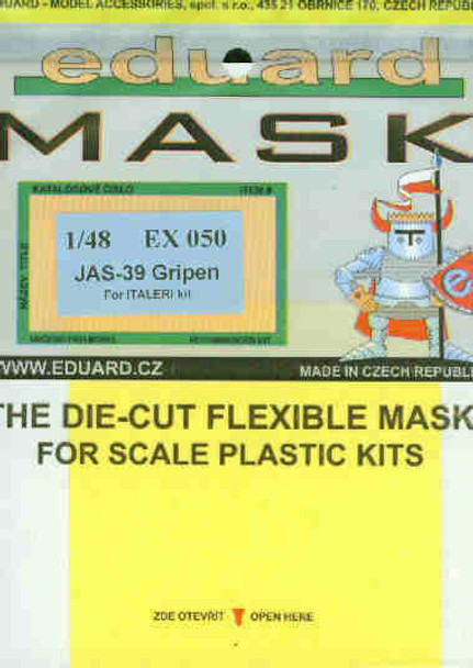 EDUEX050 1:48 Eduard Mask - JAS-39 Gripen (ITA kit) #EX050