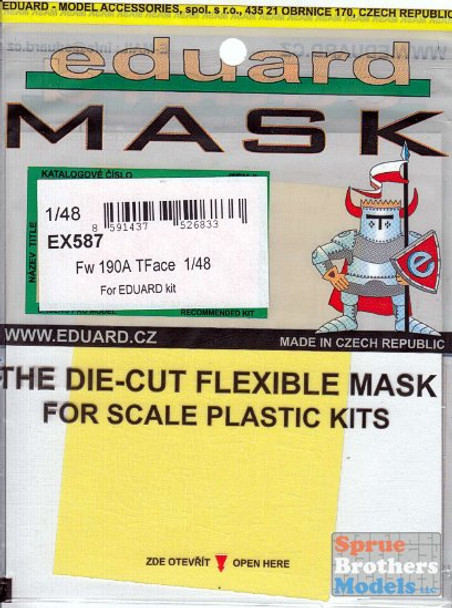 EDUEX587 1:48 Eduard Mask - Fw 190A TFace (EDU kit)