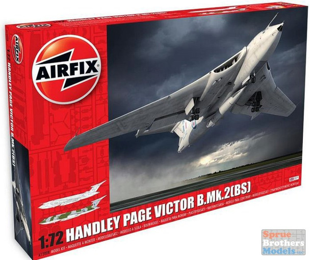 AFX12008 1:72 Airfix Handley Page Victor B.Mk.2(BS) - Sprue