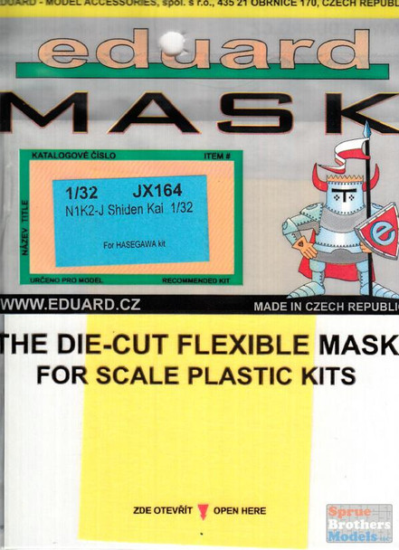 EDUJX164 1:32 Eduard Mask - N1K2-J Shinden Kai (HAS kit)