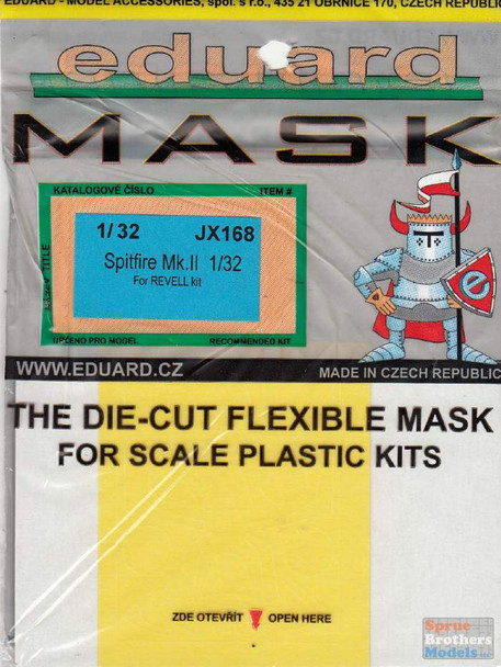 EDUJX168 1:32 Eduard Mask - Spitfire Mk.II (REV kit)