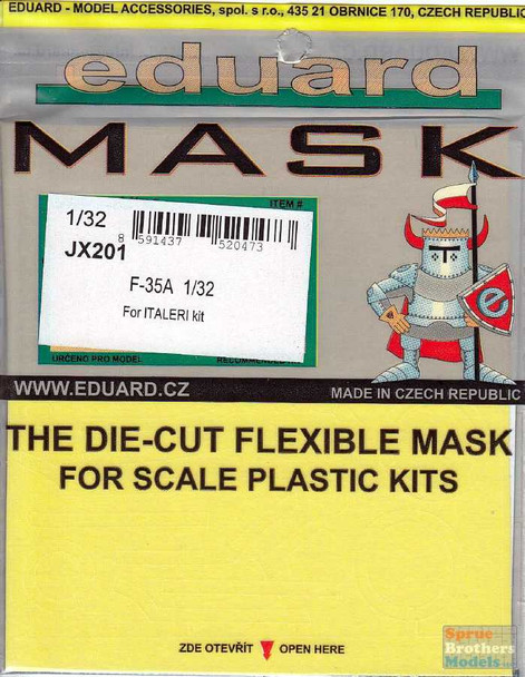 EDUJX201 1:32 Eduard Mask - F-35A Lightning II (ITA kit)