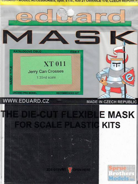 EDUXT011 1:35 Eduard Mask - Jerry Can Crosses