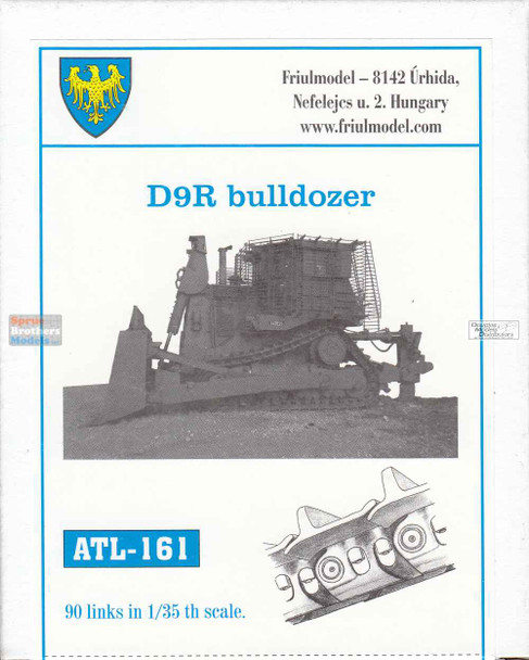 FRUATL161 1:35 Friulmodel Track Link Set - D9R Bulldozer