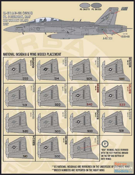 FUR48054 1:48 Furball Aero Design EA-18G Growler Anthology Part 2