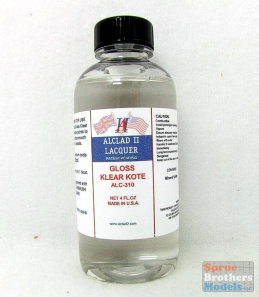 ALC0310 Alclad II Gloss Klear Kote 4oz #310