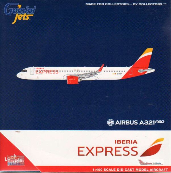 GEMGJ1945 1:400 Gemini Jets Iberia Express Airbus A321neo #EC-NGP (pre-painted/pre-built)