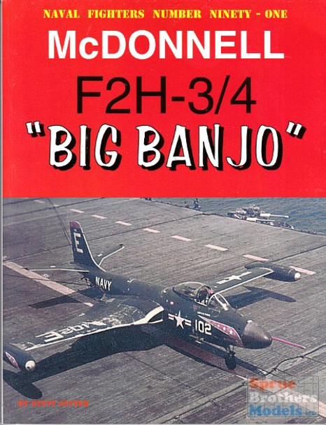 GIN091 Naval Fighter #91 - McDonnell F2H-3/4 Big Banjo