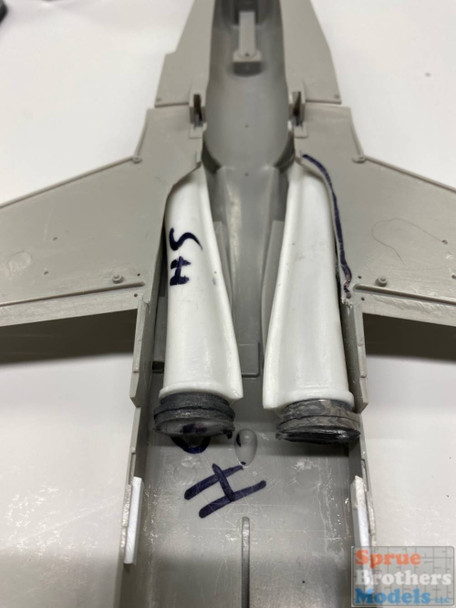 GTR48031 1:48 GT Resin F-18A F-18B F-18C F-18D Hornet Seamless Intake (HAS kit)