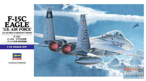 HAS00543 1:72 Hasegawa F-15C Eagle US Air Force