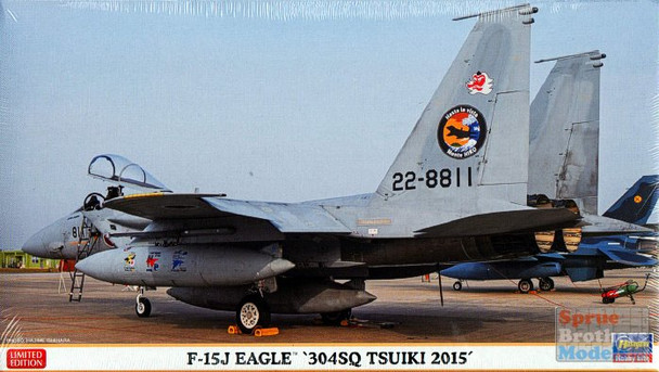 HAS02196 1:72 Hasegawa F-15J Eagle '304SQ Tsuiki 2015'