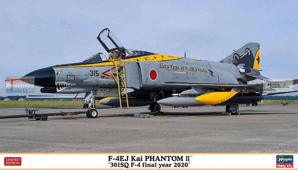 HAS02319 1:72 Hasegawa F-4EJ Kai Phantom II '301SQ F-4 Final Year 2020'