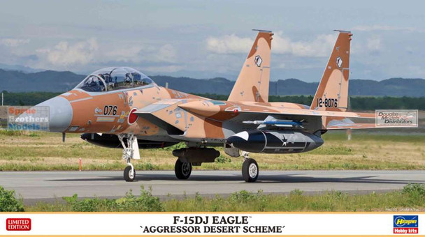HAS02354 1:72 Hasegawa F-15DJ Eagle 'Aggressor Desert Scheme'