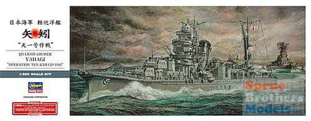 HAS40026 1:350 Hasegawa IJN Light Cruiser YAHAGI - Operation Ten-Ichi-Go 1945