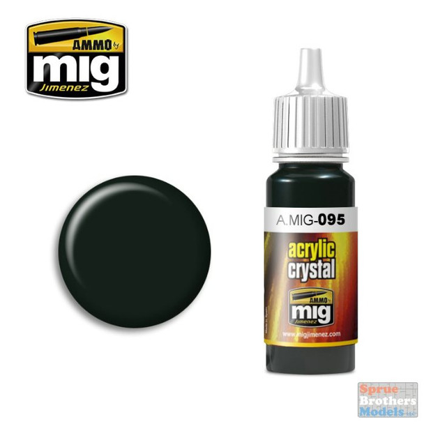 AMM0095 AMMO by Mig Acrylic - Crystal Smoke (17ml bottle)