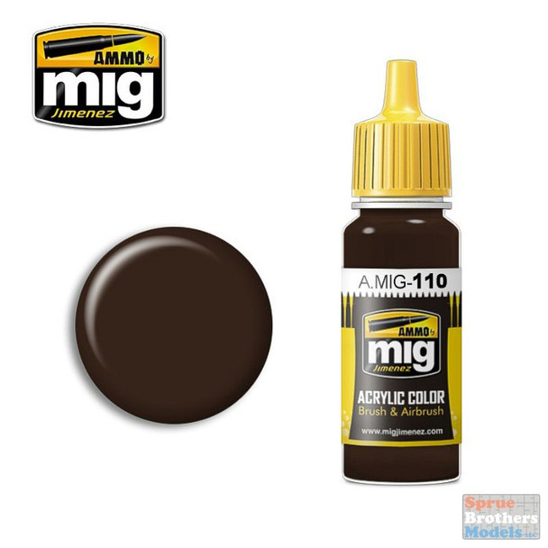AMM0110 AMMO by Mig Acrylic Color - SCC 1A (British Brown 1941-42) (17ml bottle)