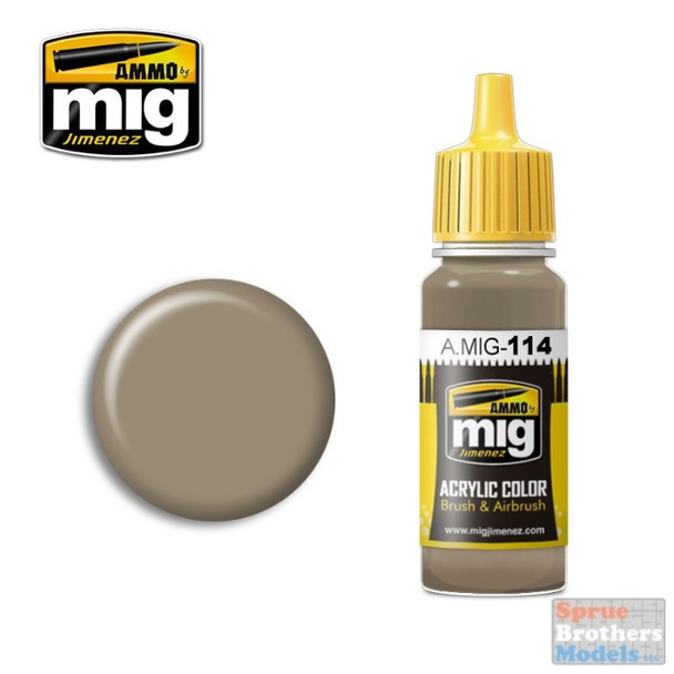 AMM0114 AMMO by Mig Acrylic Color - Zimmerit Ochre Color