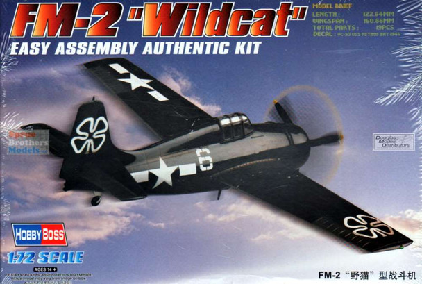 HBS80222 1:72 Hobby Boss FM-2 Wildcat