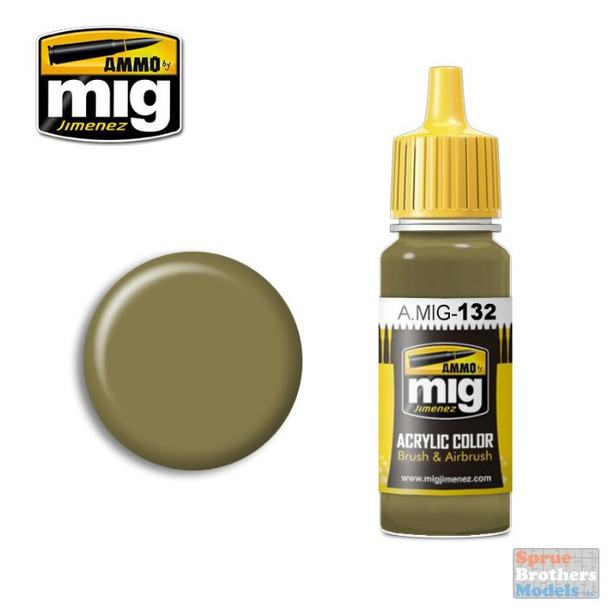 AMM0132 AMMO by Mig Acrylic Color - Real IDF Sand Grey 73 (17ml bottle)