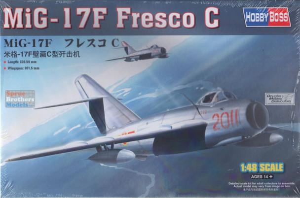HBS80334 1:48 Hobby Boss MiG-17F Fresco C