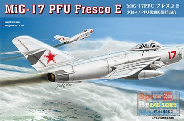 HBS80337 1:48 Hobby Boss MiG-17 PFU Fresco E #80337