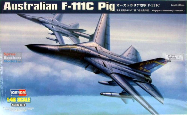 HBS80349 1:48 Hobby Boss F-111C Australian Pig Aardvark