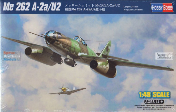 HBS80377 1:48 Hobby Boss Me 262A-2a/U2