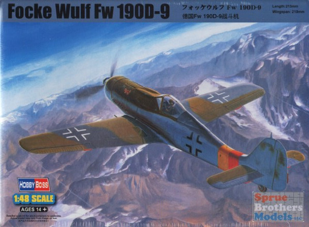 HBS81716 1:48 Hobby Boss Focke Wulf Fw 190D-9