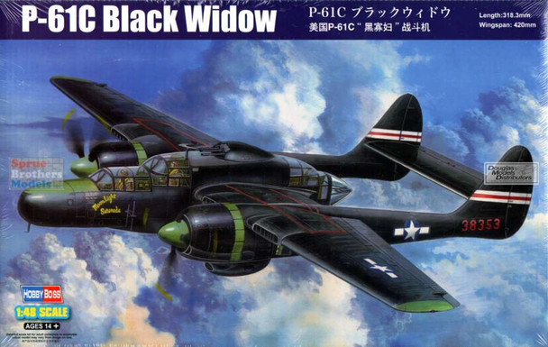 HBS81732 1:48 Hobby Boss P-61C Black Widow