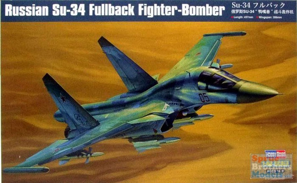 HBS81756 1:48 Hobby Boss Russian Su-34 Fullback Fighter-Bomber