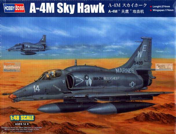 HBS81766 1:48 Hobby Boss A-4M Skyhawk