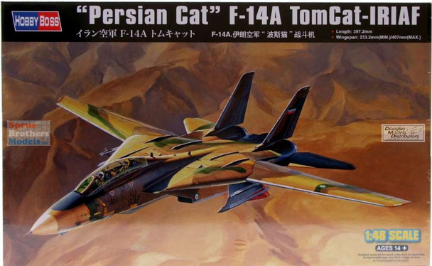 HBS81771 1:48 Hobby Boss F-14A Tomcat IRIAF 'Persian Cat'