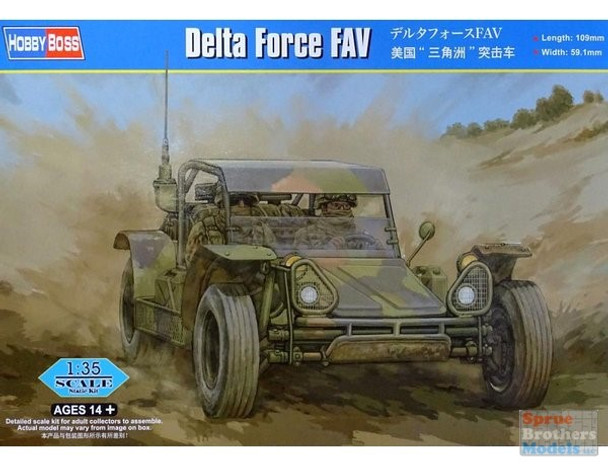 HBS82406 1:35 Hobby Boss Delta Force FAV