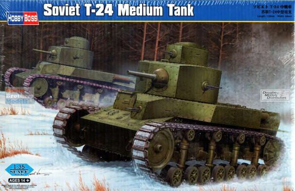 HBS82493 1:35 Hobby Boss Soviet T-24 Medium Tank