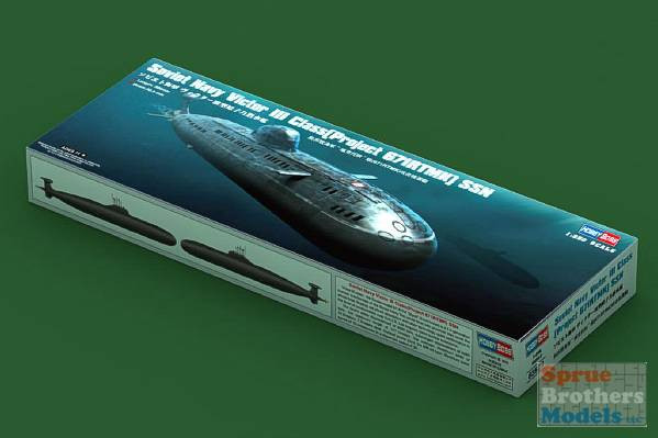 HBS83529 1:350 Hobby Boss Soviet Navy Victor III Class (Project