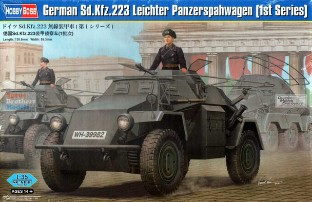 HBS83817 1:35 Hobby Boss German Sd.Kfz.223 Leighter Panzerspahwagen (1st Series)