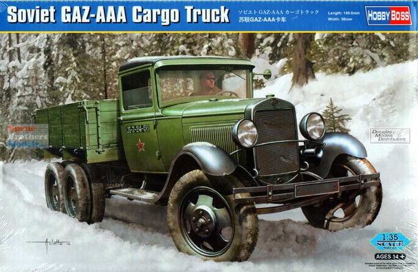 HBS83837 1:35 Hobby Boss Soviet GAZ-AAA Cargo Truck