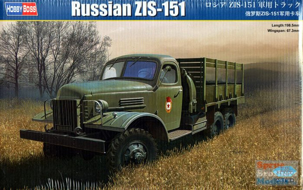 HBS83845 1:35 Hobby Boss Russian ZIS-151 Truck