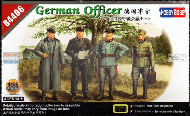 HBS84406 1:35 Hobby Boss Figure Set - German Officers