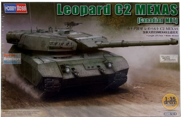 HBS84504 1:35 Hobby Boss Leopard C2 Mexas Canadian MBT