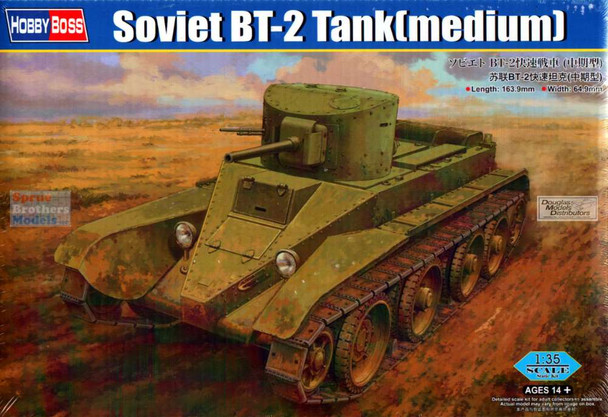 HBS84515 1:35 Hobby Boss Soviet BT-2 Tank Mid