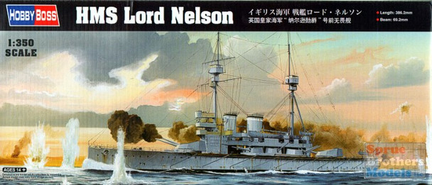 HBS86508 1:350 Hobby Boss HMS Lord Nelson